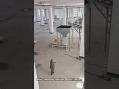 خط تولید کود ترکیبی 4TPH در حال نصب است