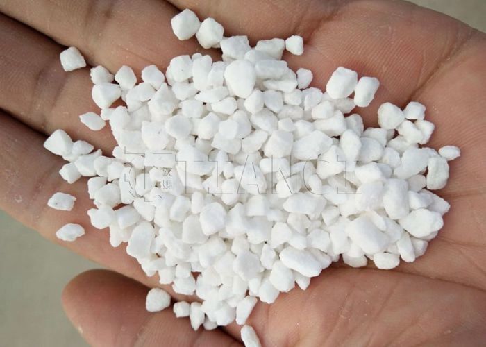 گرانول کود با ظرفیت 2 تن / ساعت برای دستگاه پرس غلتکی پودر خشک شیمیایی