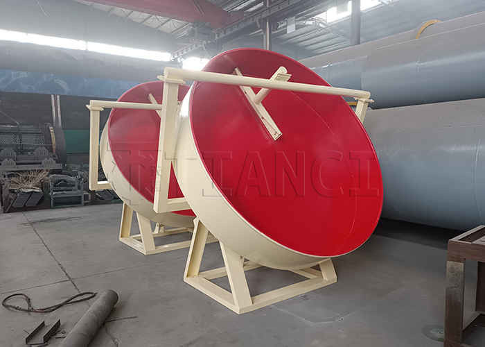 پودر آهن به دانه ها ماشین دیسک آلی کود دانه گیر 0.5-6T / H