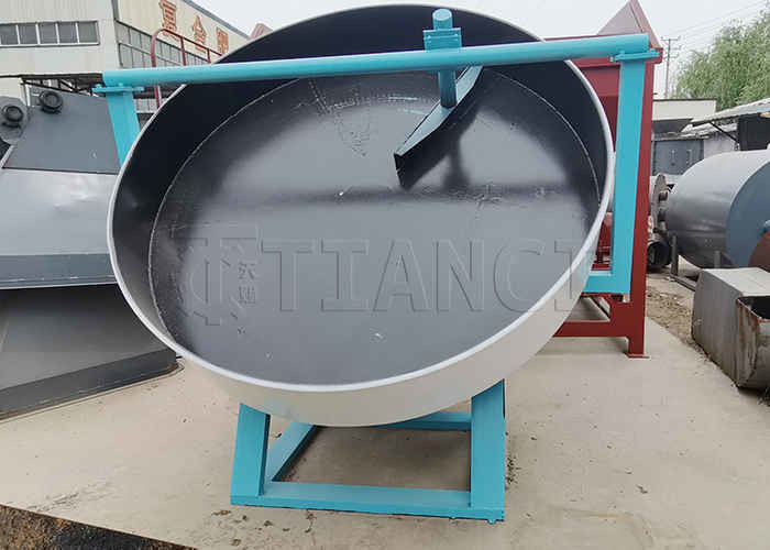 مواد معدنی گرانول ساخت ماشین دیسک کود گرانولاتور برای مواد معدنی پودر در عرض 2-10mm اندازه