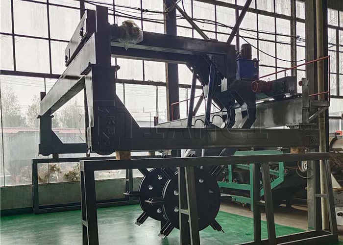 دستگاه تخمیر زباله های ارگانیک با ظرفیت بالا کمپوست چرخ نوع کمپوست Turner