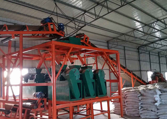 خط تولید دانه سازی کودهای زیستی خط تولید دانه ساز فشار پوتاسیوم سولفات