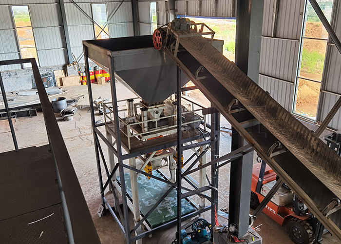 خط تولید کود ترکیبی گرانول با اندازه 2-10 میلی‌متر با گرانول‌ساز اکستروژن دو غلتکی