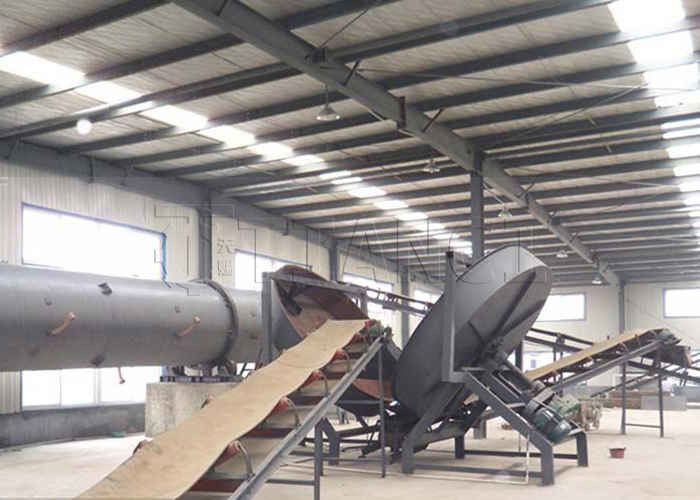 1-20T / H کود حیوانی کود ارگانیک خط دانه گیری دیسک دانه گیر برای زباله های ارگانیک