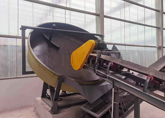 1-20T / H کود حیوانی کود ارگانیک خط دانه گیری دیسک دانه گیر برای زباله های ارگانیک