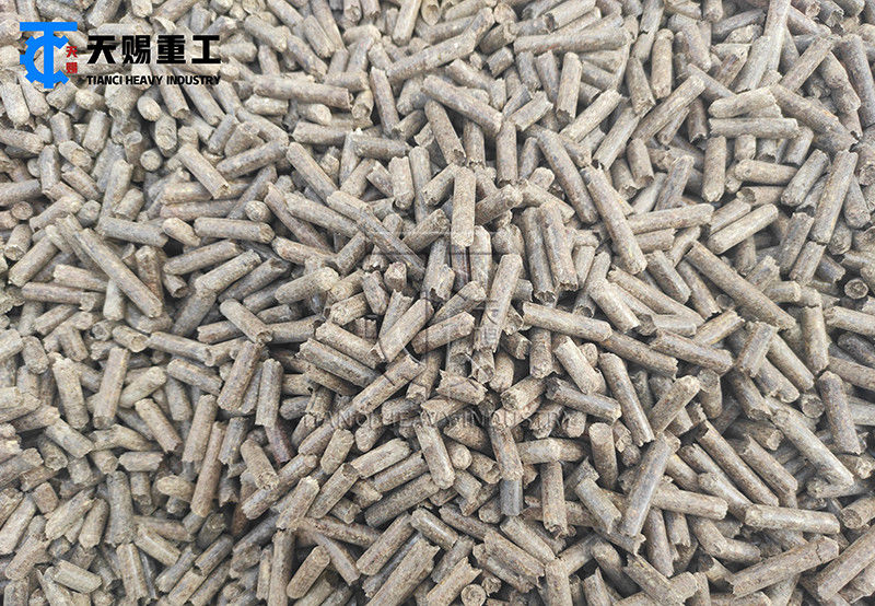 خط تولید دانه های کود ارگانیک گاو کود کمپوست Granulator Biomass Flat Die خط تولید