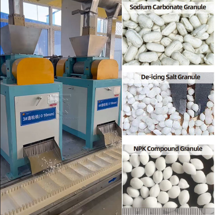 گرانولاتور فشار خشک رول برای تولید کود NPK 1-3 T/h