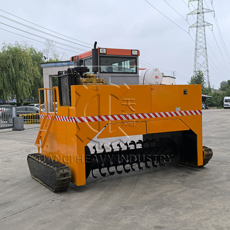 کرم‌ساز کارخانه تولیدی نوع ارگانیک کود آلی تجهیزات تخمیر کمپوست