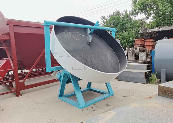 High Efficiency Disc Granulator for Bentonite Cat Litter Production 2–15mm Round Ball Granules Making Machine