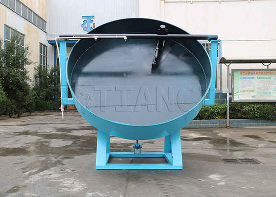 1-6T/h NPK کود گانول ماشین دیسک کود گرانولاتور با 95٪ نرخ دانه گیری