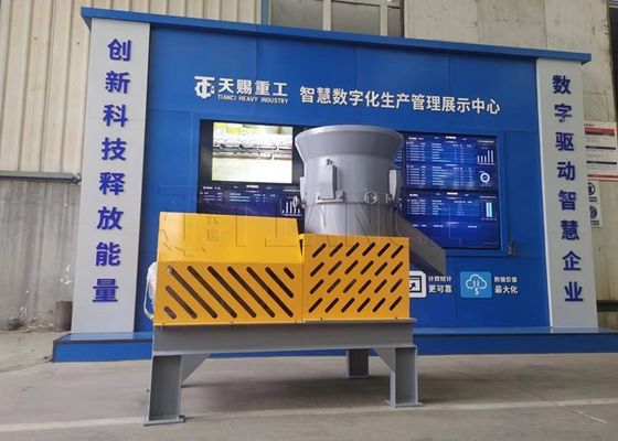 ماده کود گاو مواد کود ارگانیک بیولوژیکی Granulator Flat Film Pelletizer Machine