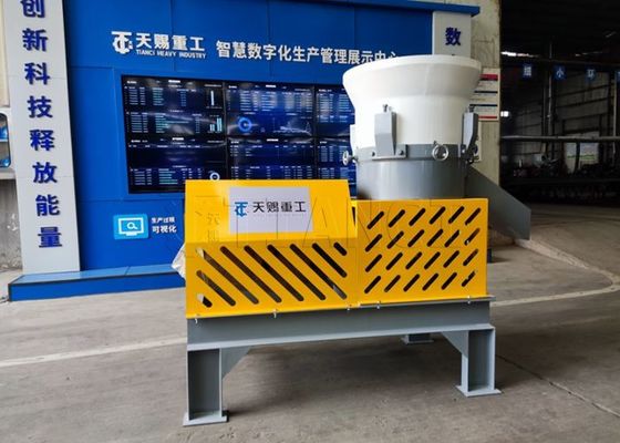 1-5t/H ظرفیت کود ارگانیک Granulator تخت ماشین گلوله کش