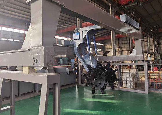150-400m3/H خروجی بزرگ Flipping Span کمپوست چرخ ماشین چرخ نوع