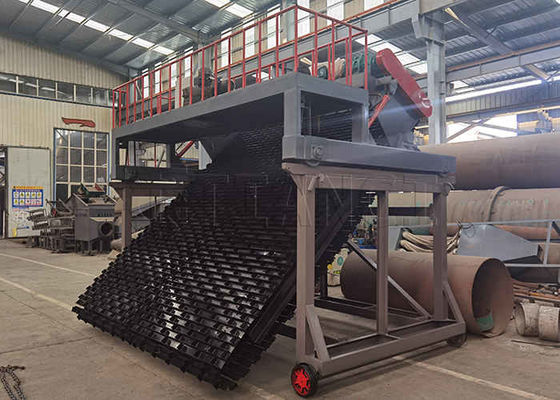 ماشین کمپوست زنجیره ای الکتریکی ترنر تخمیر زباله های ارگانیک کمپوست 90m / H