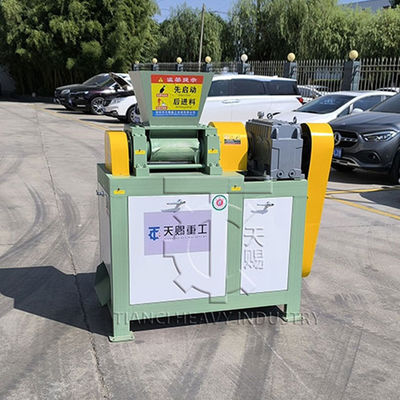 دانه ساز خاکستری گیاه بدون خشک کردن دانه ساز فشار دو رولر